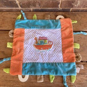 Maison Chic Noah’s Ark Baby Security Blanket Lovey 2014 Teether
